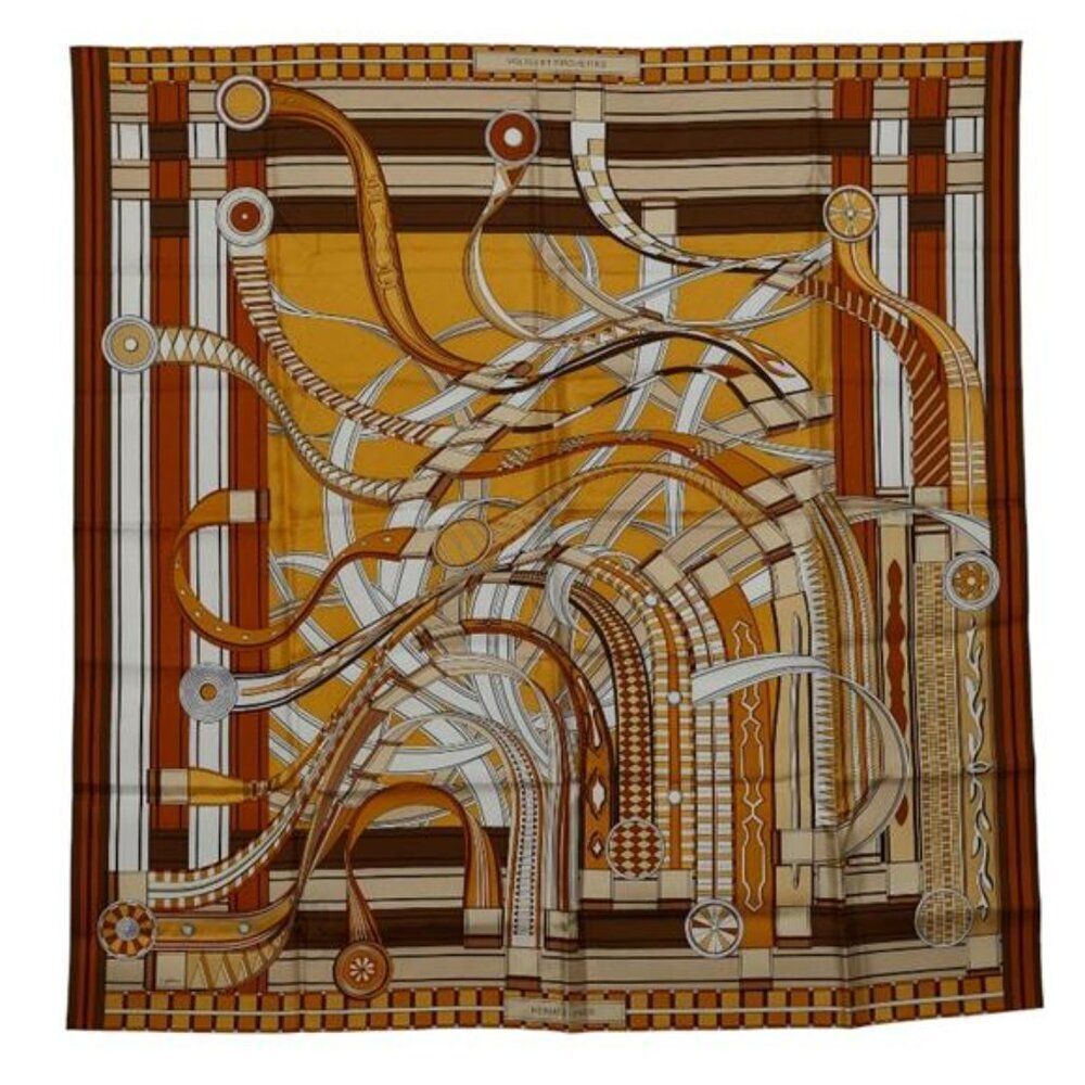 Hermes Carre 90 "Voltes et Pirouettes" by Virginie Jamin